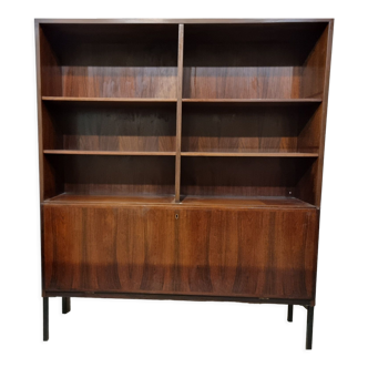 Scandinavian rosewood bookcase