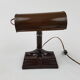 Style in brown bakelite altas appliance brookli banker desk lamp