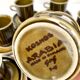 Vintage ceramic coffee cups Kosmos Arabia