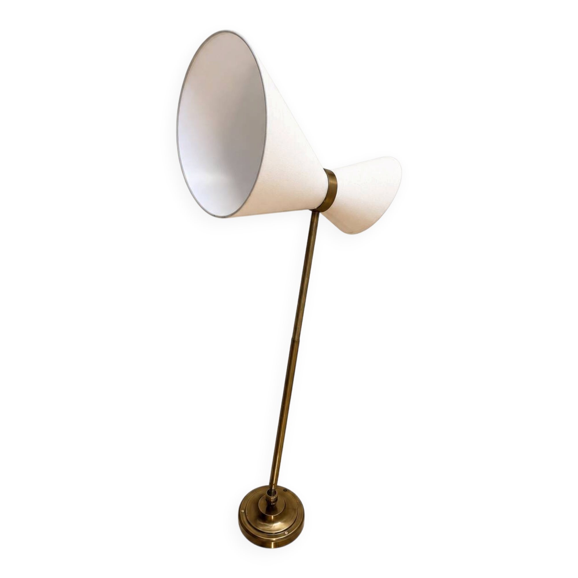 Extendable wall light in the style of Maison Lunel.