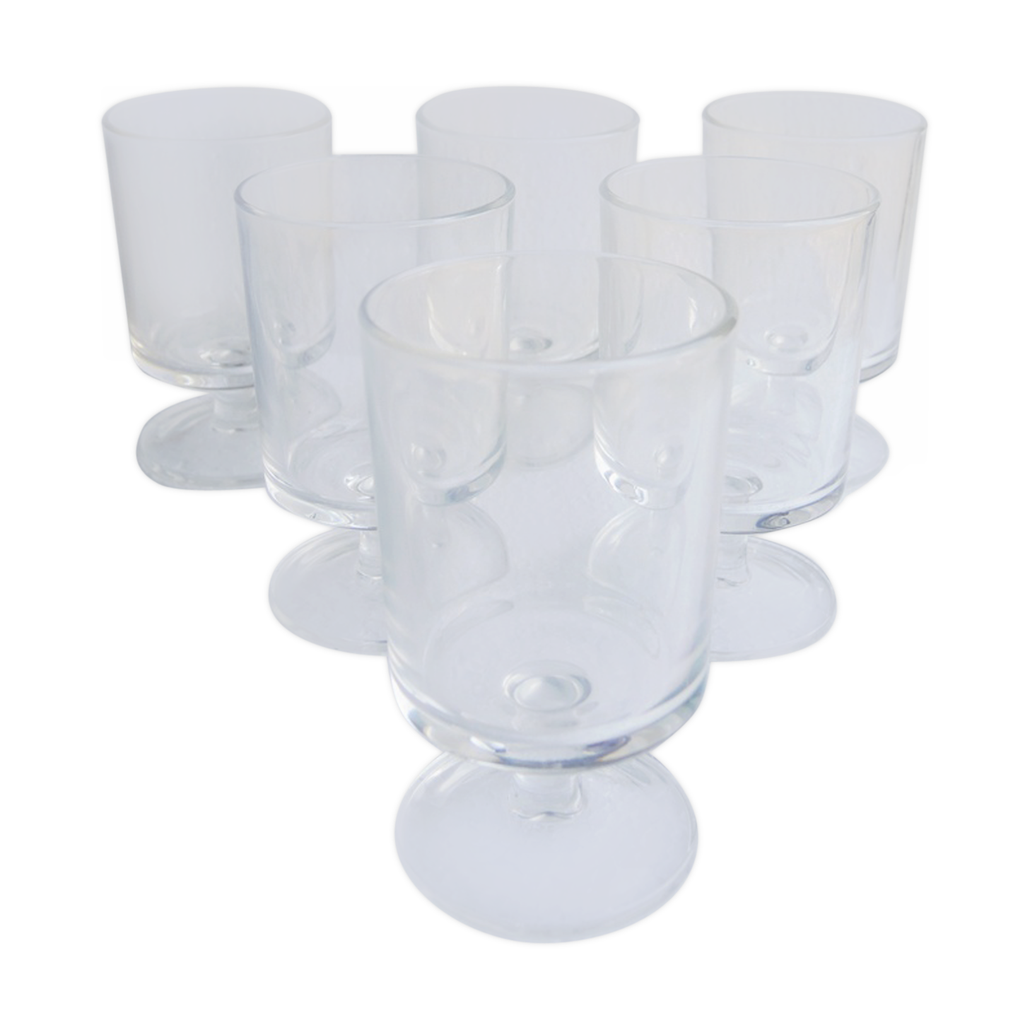 6 ancient glasses Luminarc France