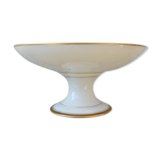 Porcelain compotier of Limoges golden border