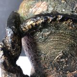 Starry Night pitcher vase with braided handle