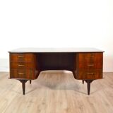 Rosewood desk Denmark vintage 1960s