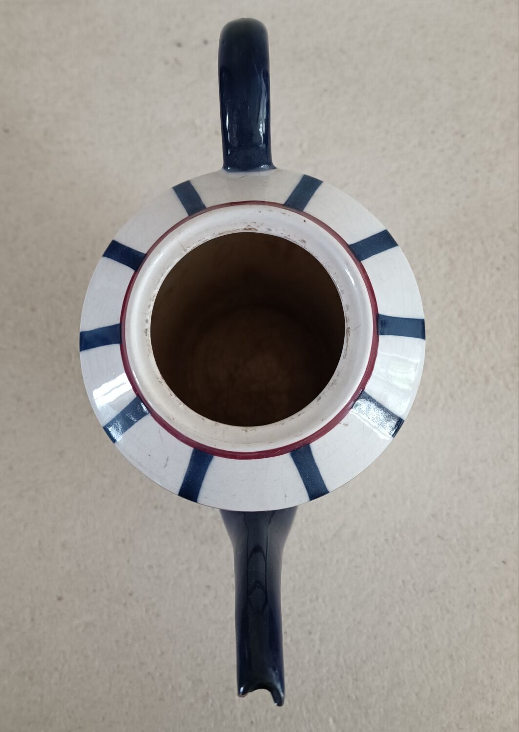 Creil-Montereau HBCM teapot model Béarn