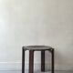 Tabouret, table d'appoint en bois de hêtre  Bruno Rey, Suisse 1970