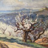 Tableau signé Luce Lefèvre