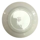 Pair of antique soup plates – Creil and Montereau, “Cevla” decor