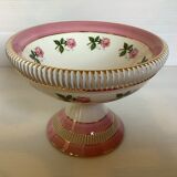 Empty pocket small foot cup pink flowers