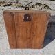 Old teak letter box