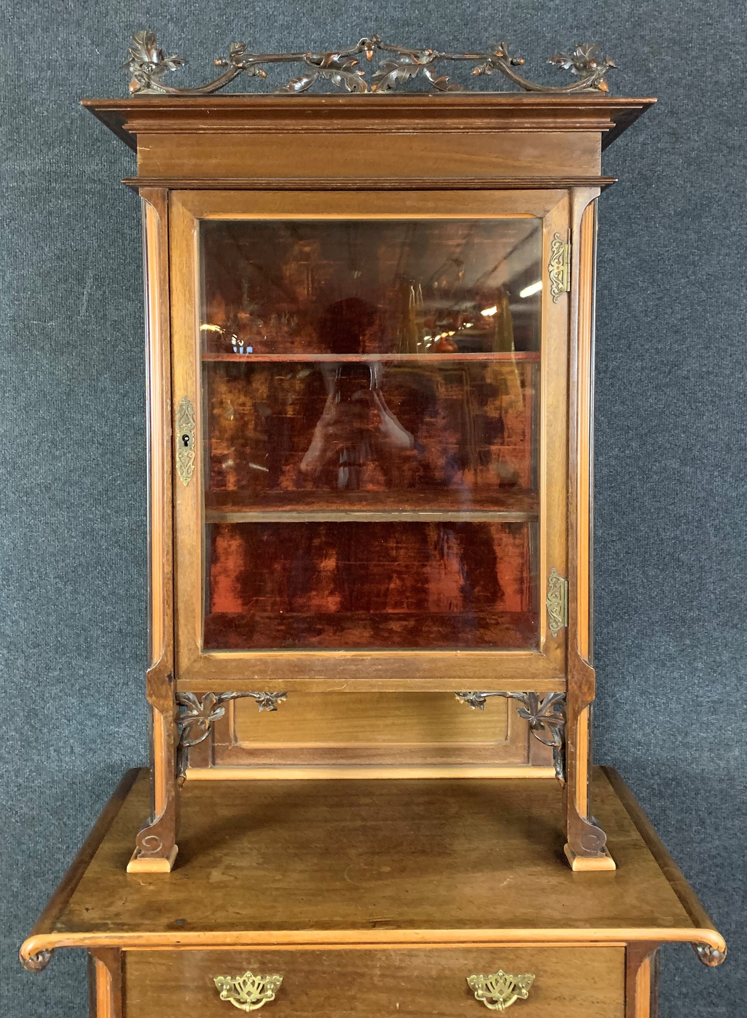 Art Nouveau bookcase