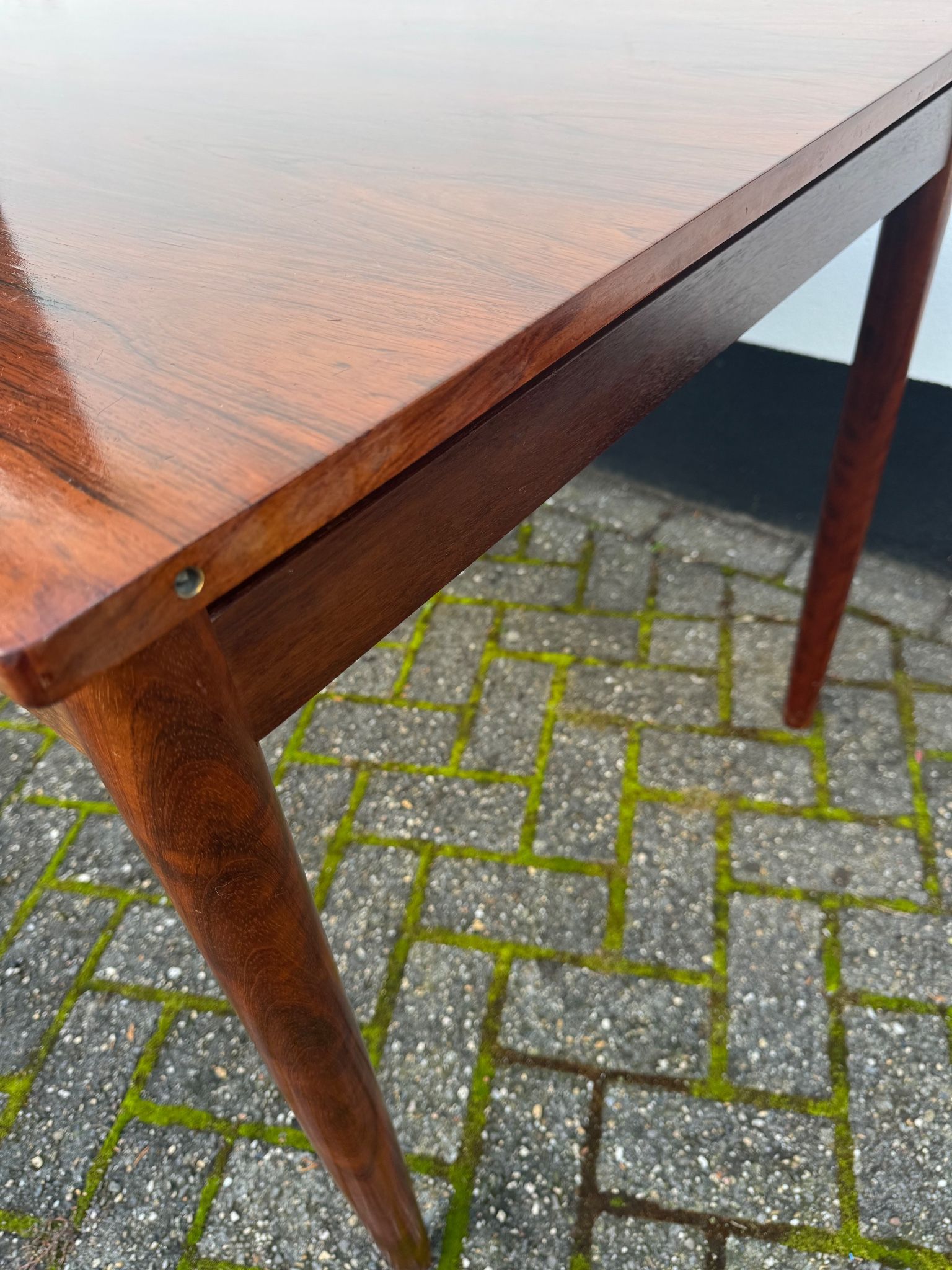 Table à manger extensible en palissandre danois