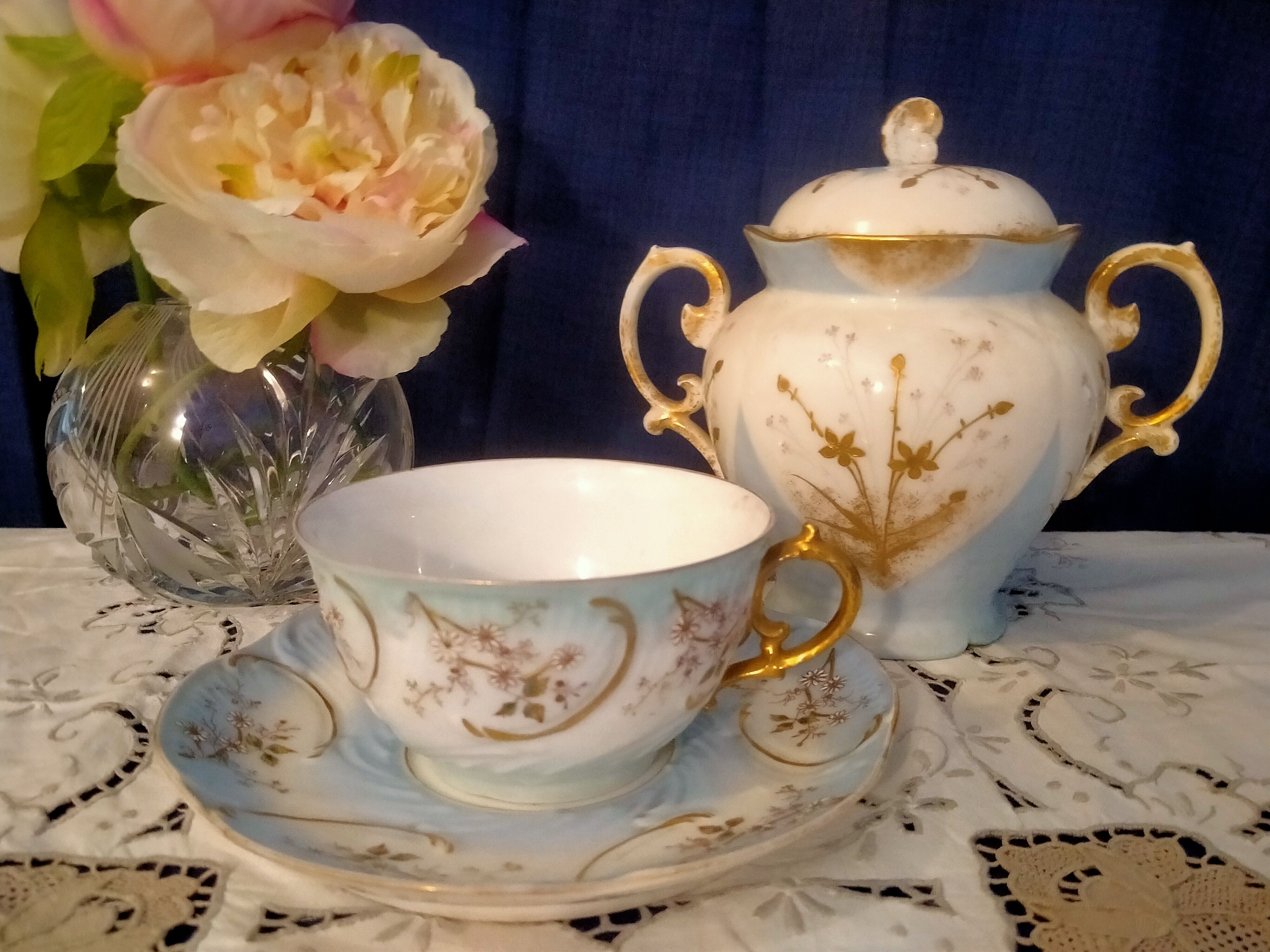 Fine porcelain chocolate service 1900