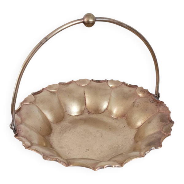 Panier festonné en laiton cuivré — Beyit