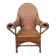 Arts & Crafts armchair in wicker and rattan attributed to Dryad & Co, UK, circa 1920.