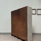 Large distressed wooden locker cabinet (renovated)