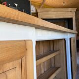 Solid oak countertop