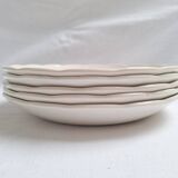 Vintage floral soup plates