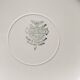 Lot of 6 old mismatched flat plates manufactured by Digoin, Sarreguemines, Villeroy Boch