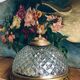 Antique glass and bronze ceiling light by Maison L.GAU