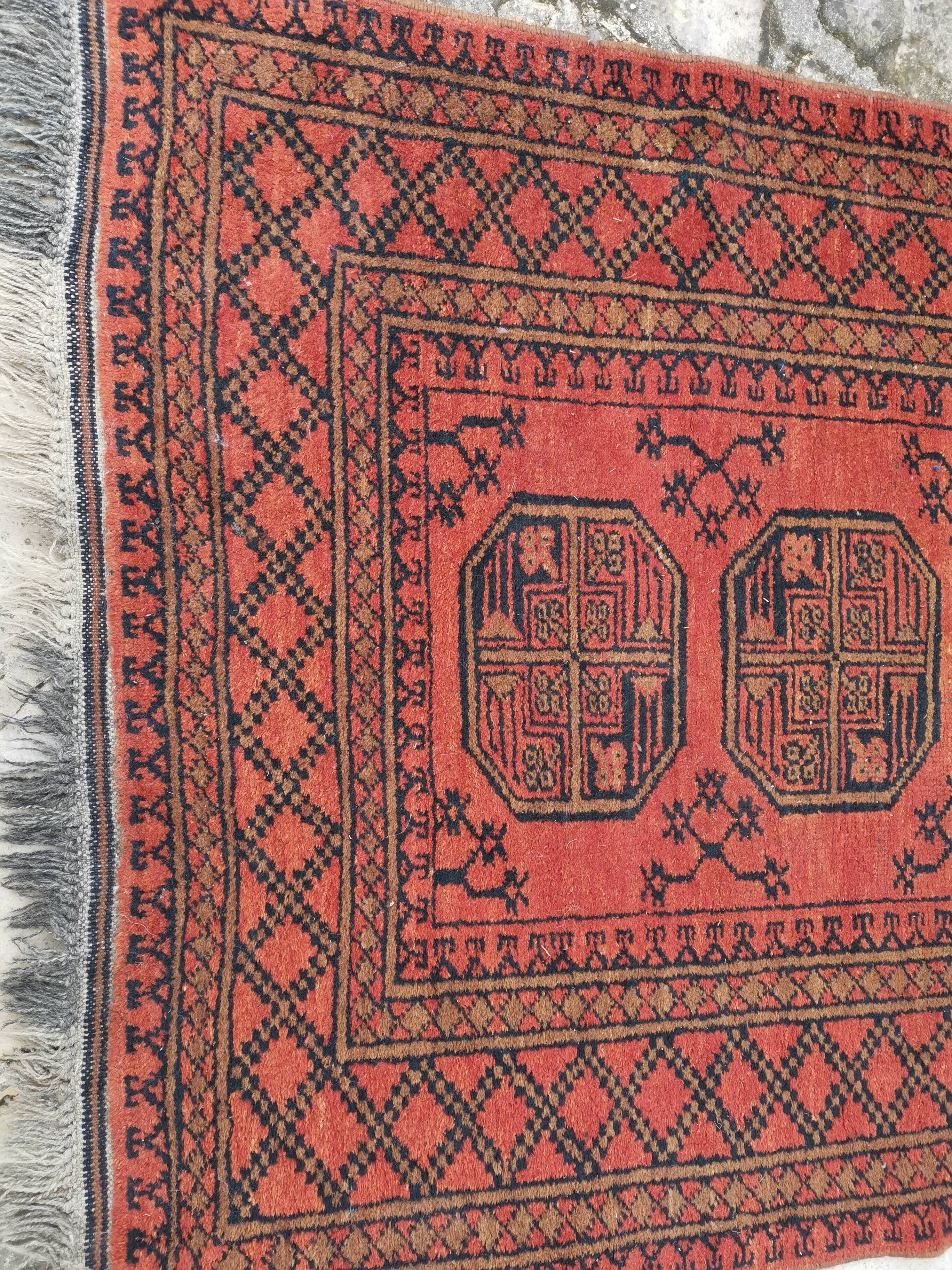 Afghan oriental rug