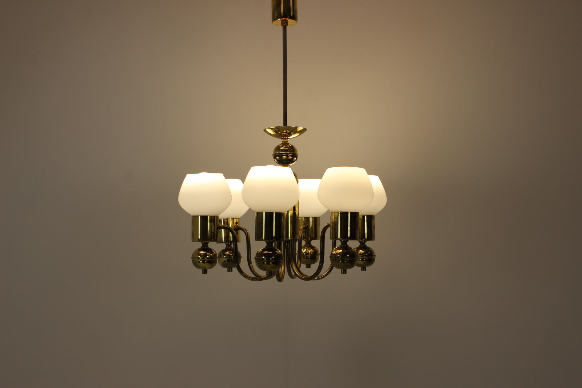 Mid-Century Chandelier/Kamenicky Senov, 1960's