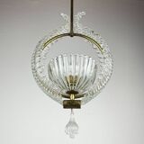Murano chandelier by Ercole Barovier for Barovier & Toso, 1930s