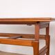 Table danoise monte et baisse en teck, 1960