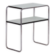 Table d'appoint Art Déco en acier chromé par Marcel Breuer pour Thonet, années 1930.