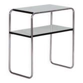 Art Deco Side Table in Chrome Steel by Marcel Breuer for Thonet, 1930s