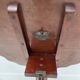 Napoleon III solid mahogany pedestal table with tilting top