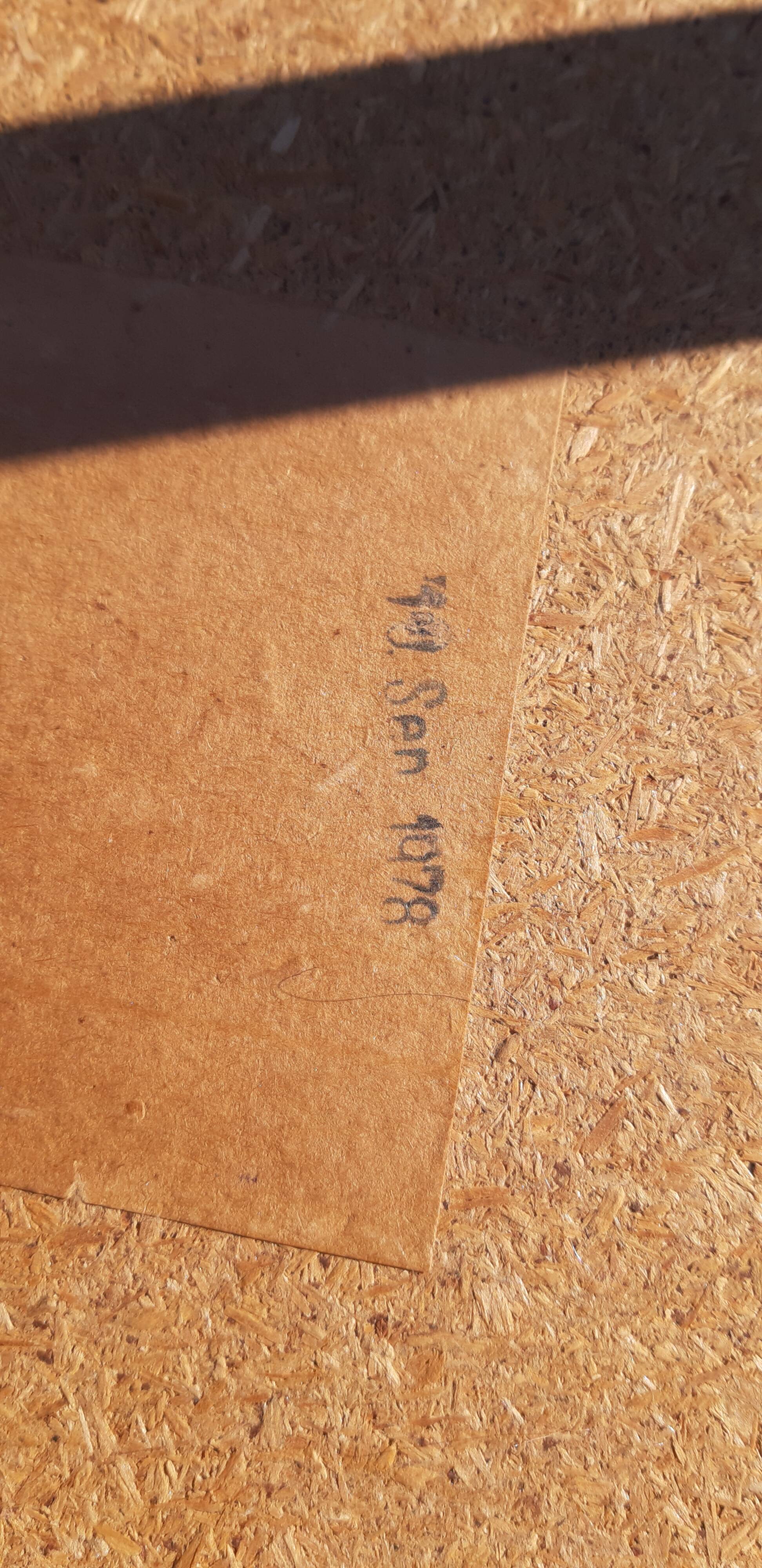 Table vintage des années 1978