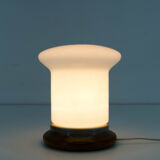 Glass and Ceramic Table Lamp 1960s
