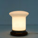Glass and Ceramic Table Lamp 1960s