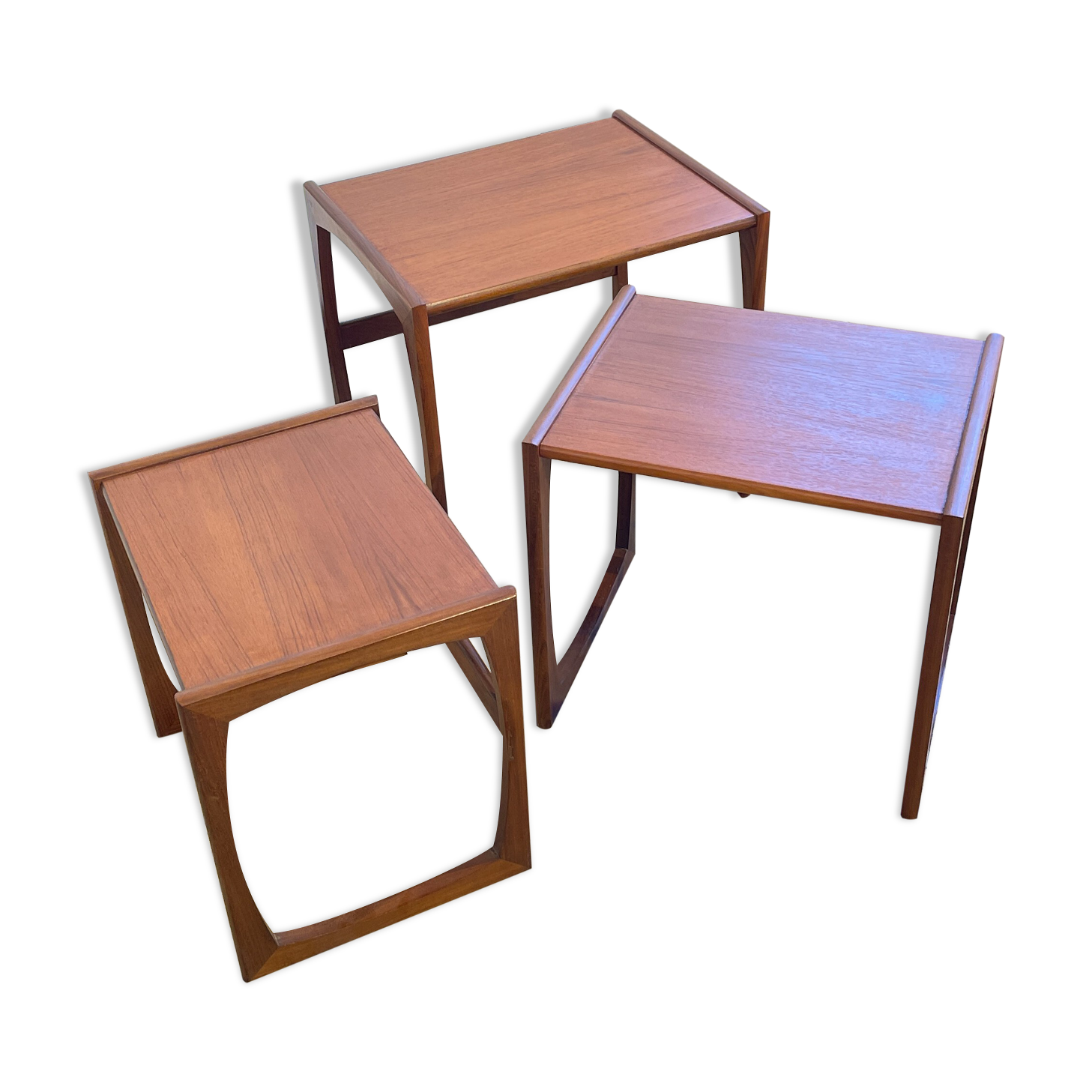 Modernist trundle coffee table