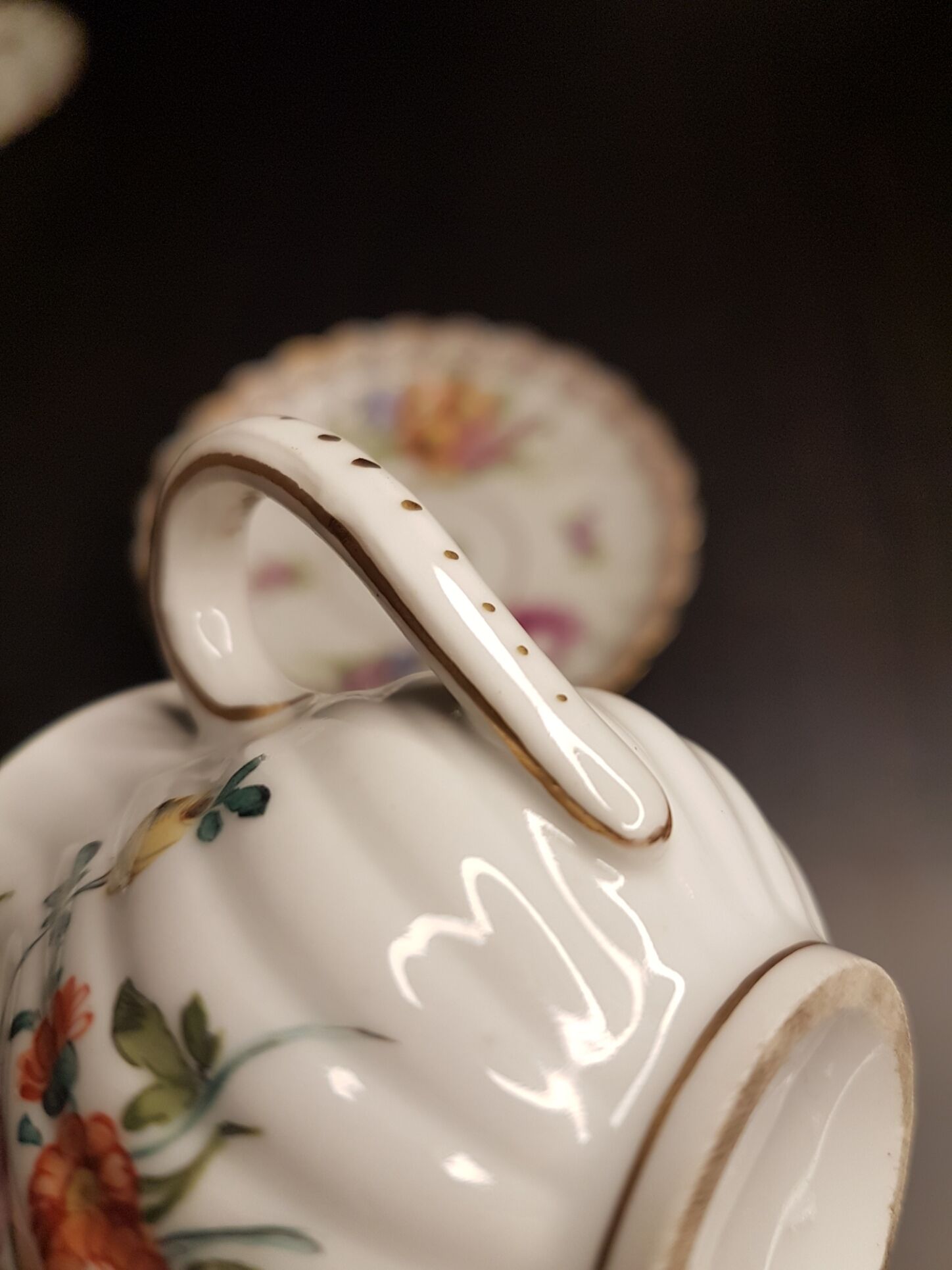 Small Dresden porcelain set