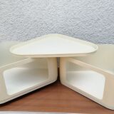 Kartell wheel cabinet 1960-1970 vintage