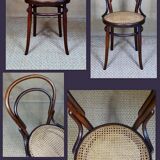 Bistro chair No.14 at the beginning of the 20th century