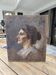 Portrait oil on cardboard