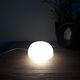 Vintage ceiling lamp / wall lamp - White opaline globe - 70s