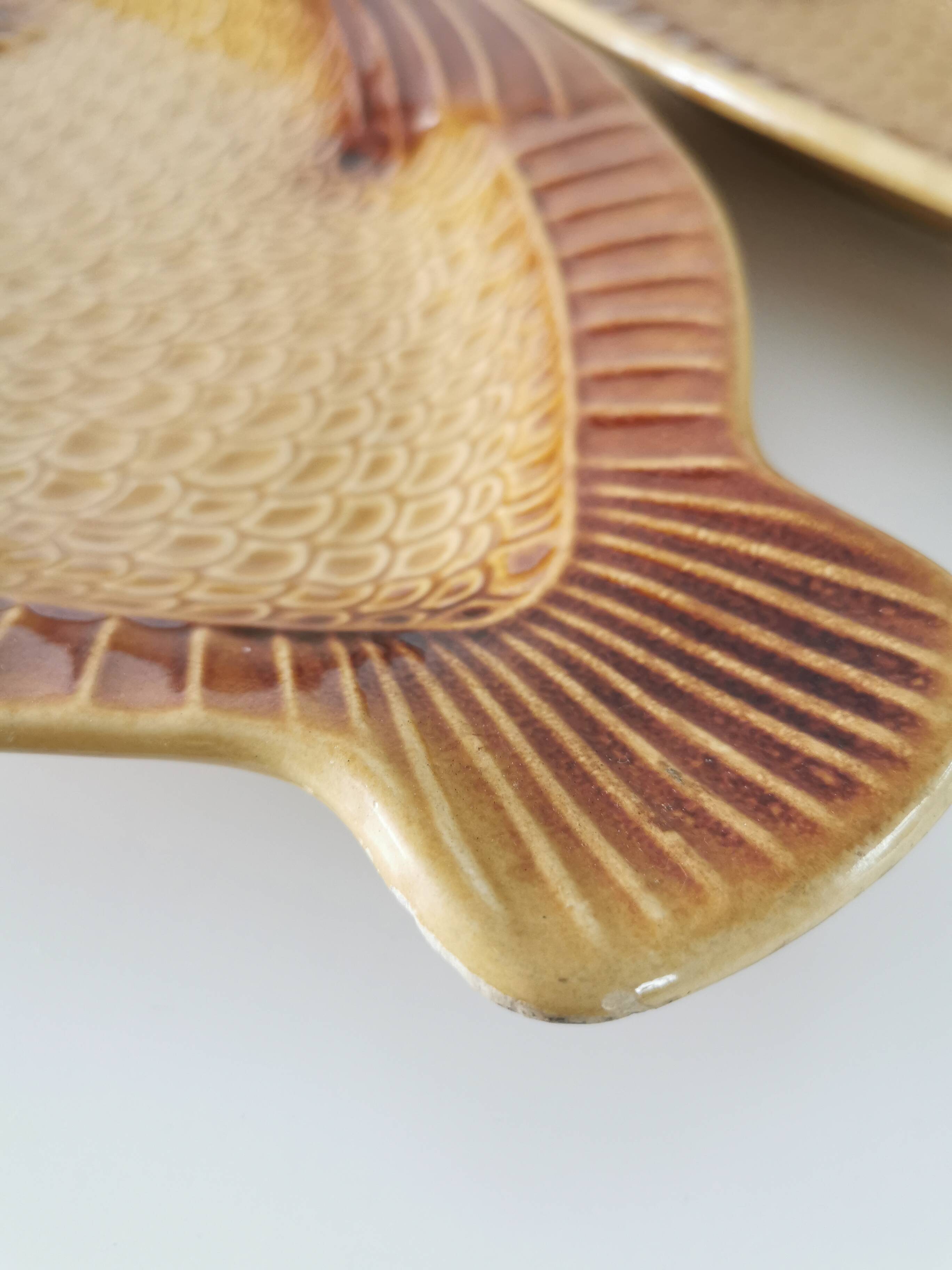 Vintage Fish Serving Plate: KIL Yugoslavia Mid-Century Tableware