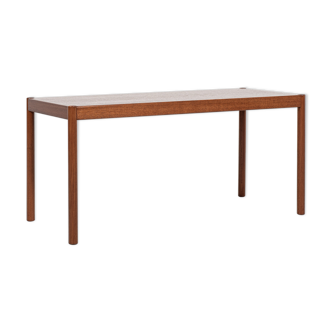 Midcentury Danish compact coffee table in teak 1960s