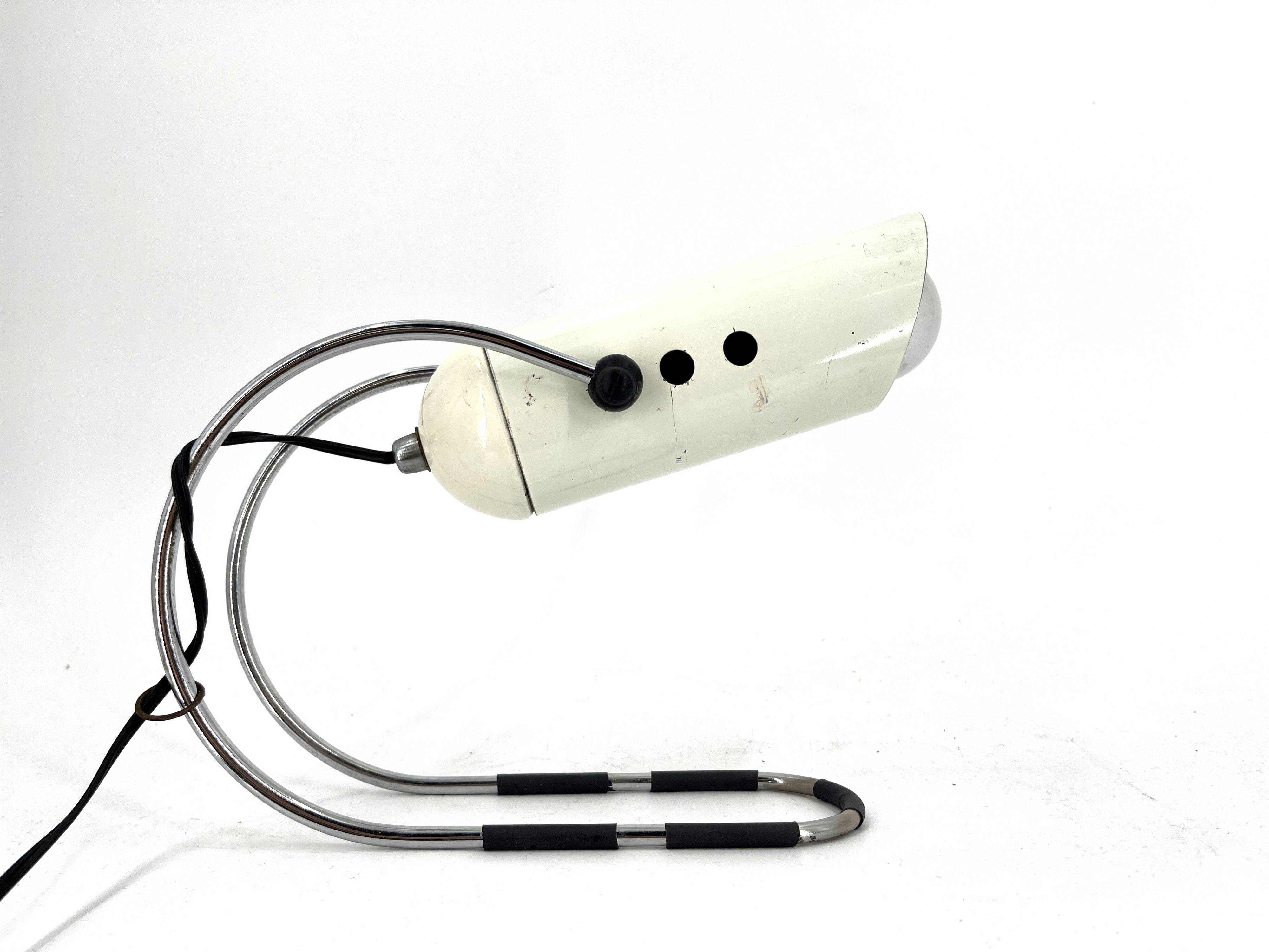 Vintage table lamp by Angelo Lelli for Lightolier, 1970s