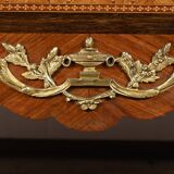 Commode en Bois de Rose et Amarante, style Transition Louis XV / Louis XVI – Fin XIXe