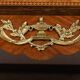 Rosewood and Amaranth chest of drawers, Louis XV / Louis XVI Transition style – Late 19th century