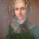 Old portrait of a woman