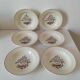 Assiettes HBCM modèle Agnès