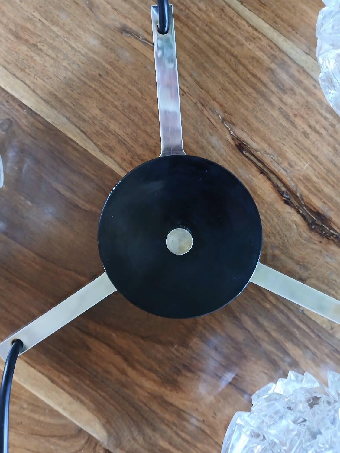 Chandelier, vintage waterfall suspension