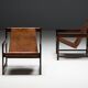 Lia lounge chairs by Sergio Rodrigues, Brazil, 1962