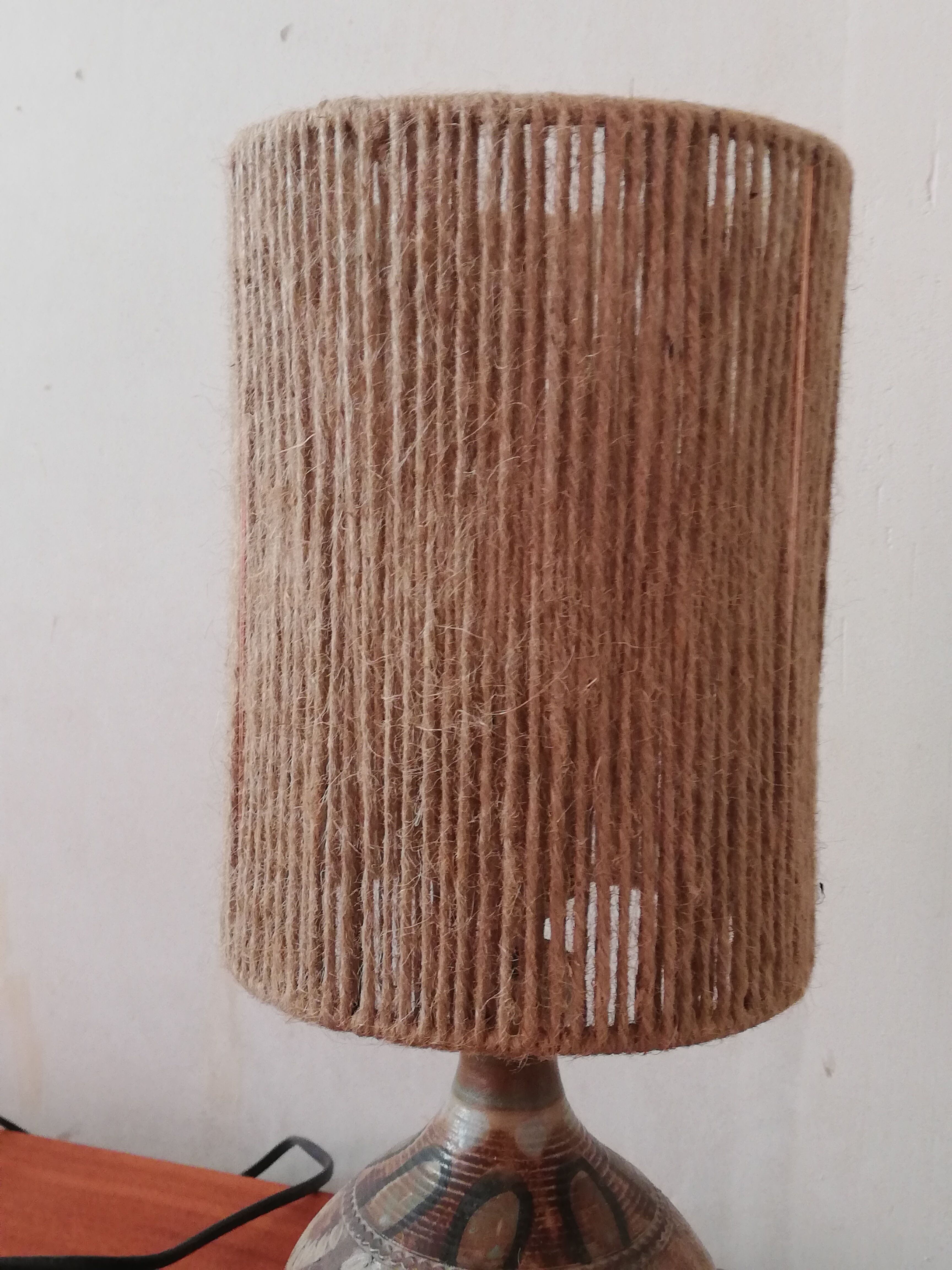 Vintage ceramic lamp